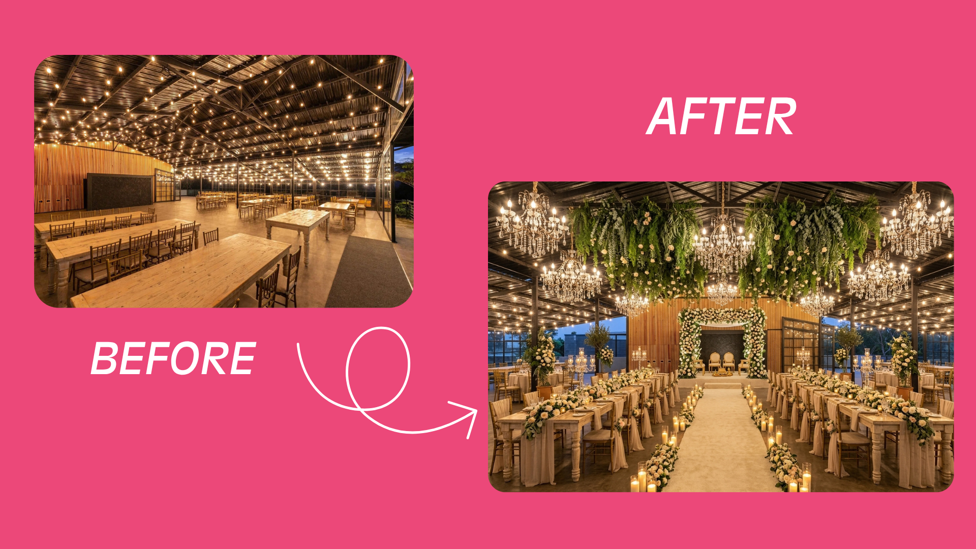 AI Decorated Venue
